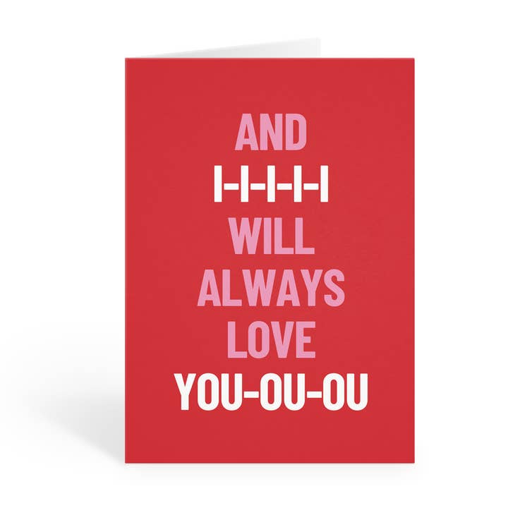 Toujours, Carte de Vœux d'Amour pour la vente par Y Studio