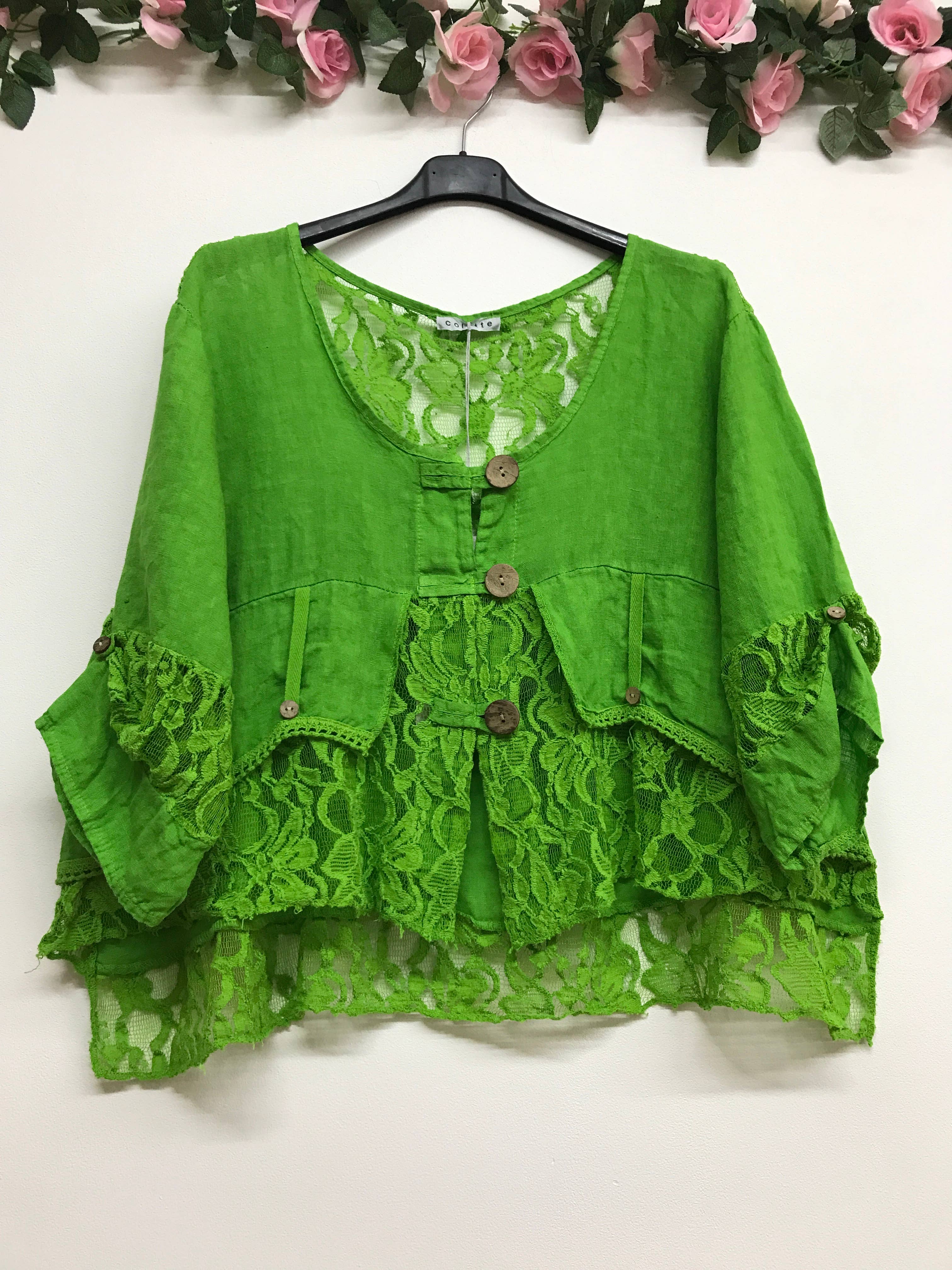 LINEN & COTTON HOUSE - Wholesale Jacket - Women's - VEST IN LINEN 9207 SPRING SUMMER7