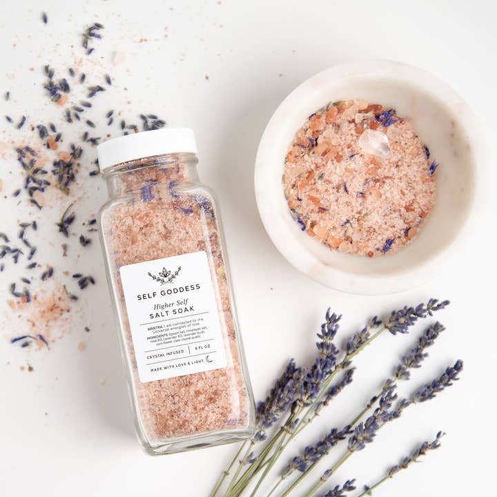 Höheres Selbst Salt Soak — Kristall durchzogen für den Großhandel von Self goddess
