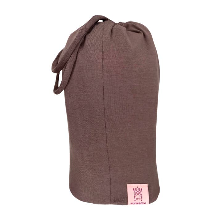 Woven Royal - Wholesale Sleep Cap / Bonnet - Women's - Anacaona Taupe Afrona6
