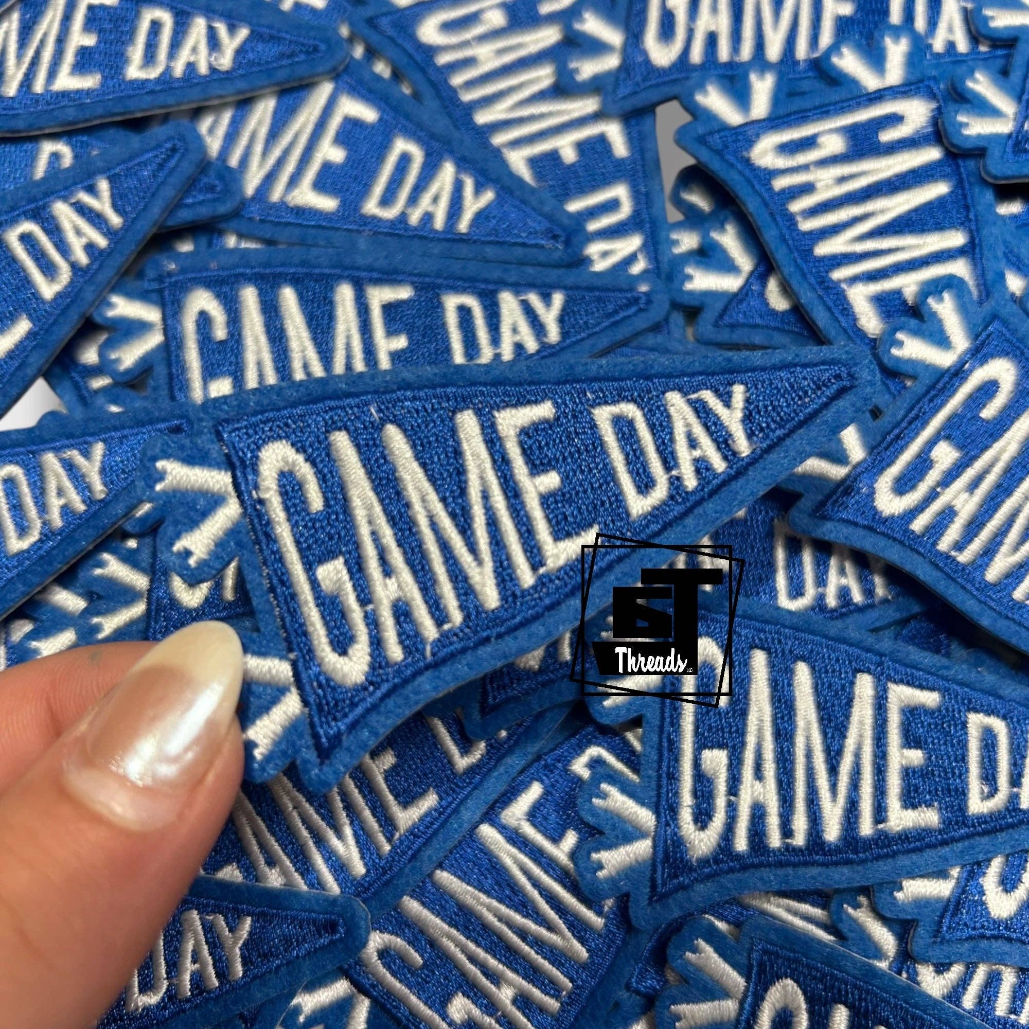 6j Threads LLC - Wholesale Patch - Game Day Pennants....Cap Patches13
