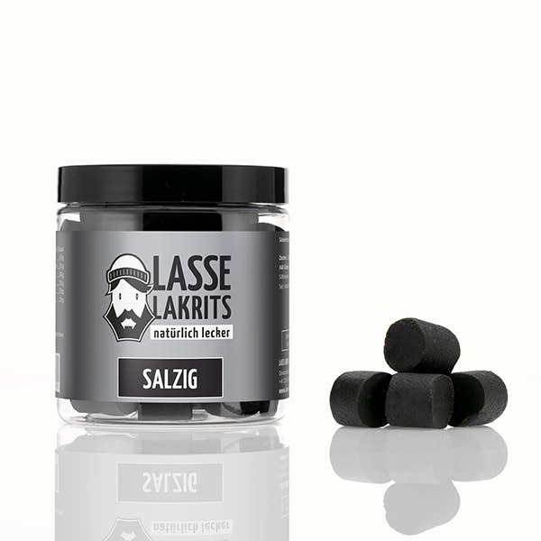 LASSE LAKRITS - natürlich lecker - Wholesale Licorice - Can of salty licorice1
