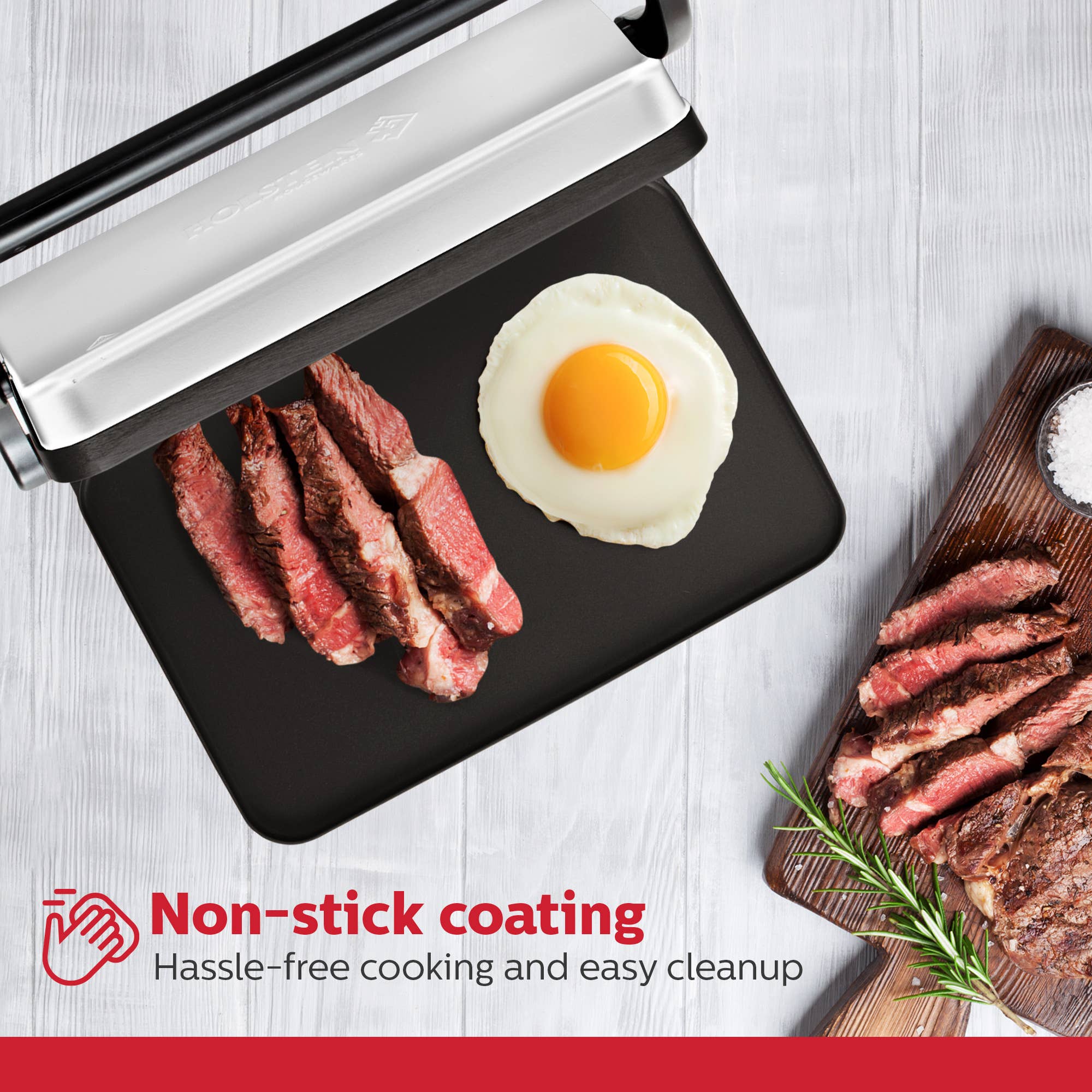 Holstein Housewares - Wholesale Kitchen Appliance - Griddle Panini Press Grill & Gourmet Sandwich Maker18