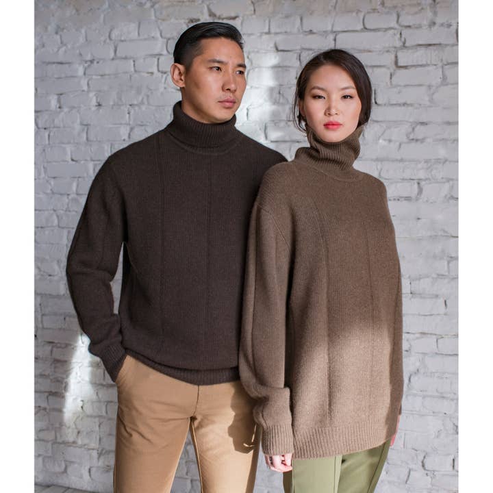 Dark brown Tamku Sweater for wholesale on Faire