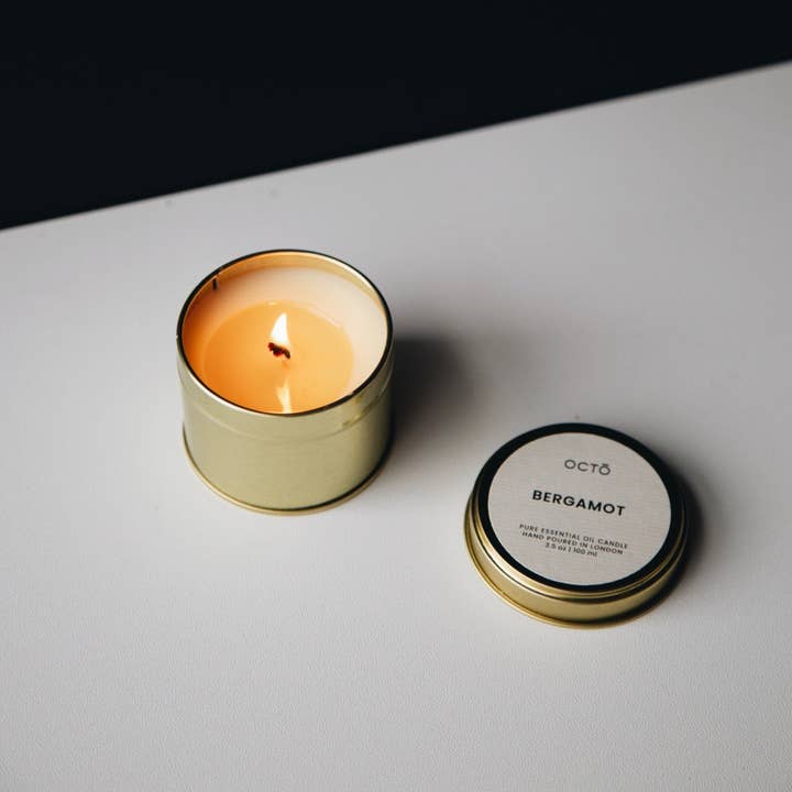 OCTŌ - Wholesale Travel Candles - Travel tin candle 100ml (various scents)