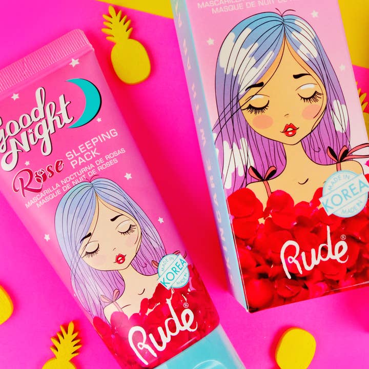 Rude Cosmetics – wholesale Night cream – Good Night Rose Sleeping Pack