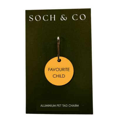 soch and co - Wholesale Pet identification tag – Dog - Favourite child pet dog charm tag