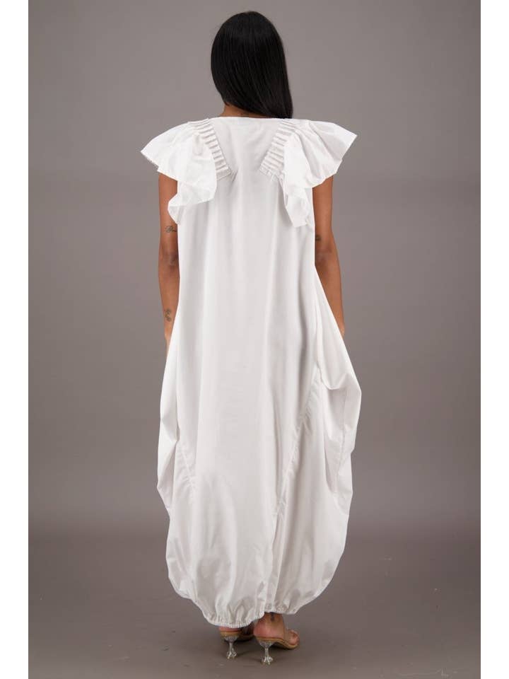 Advance Apparels - Wholesale Dress - Women's - Product Name: Flowing Grace Bubble Dress AD-250615