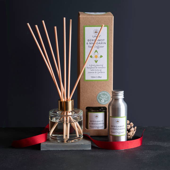 Bergamot & Mandarin - Reed Diffuser - 100ml for wholesale by Urbee