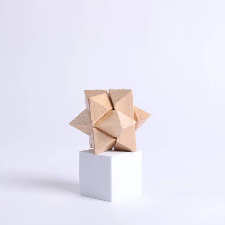 Blocage 3D - Puzzle en bois - Étoile pour la vente par Swanson Christian Products