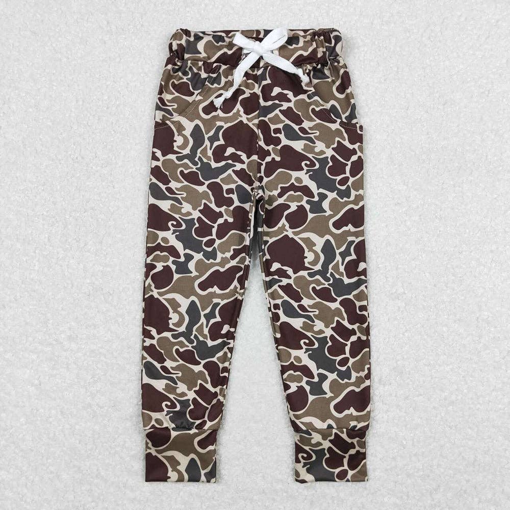 Aier Wholesale - Wholesale Pants - Kids - Baby Boys Camo Green Pockets Pants