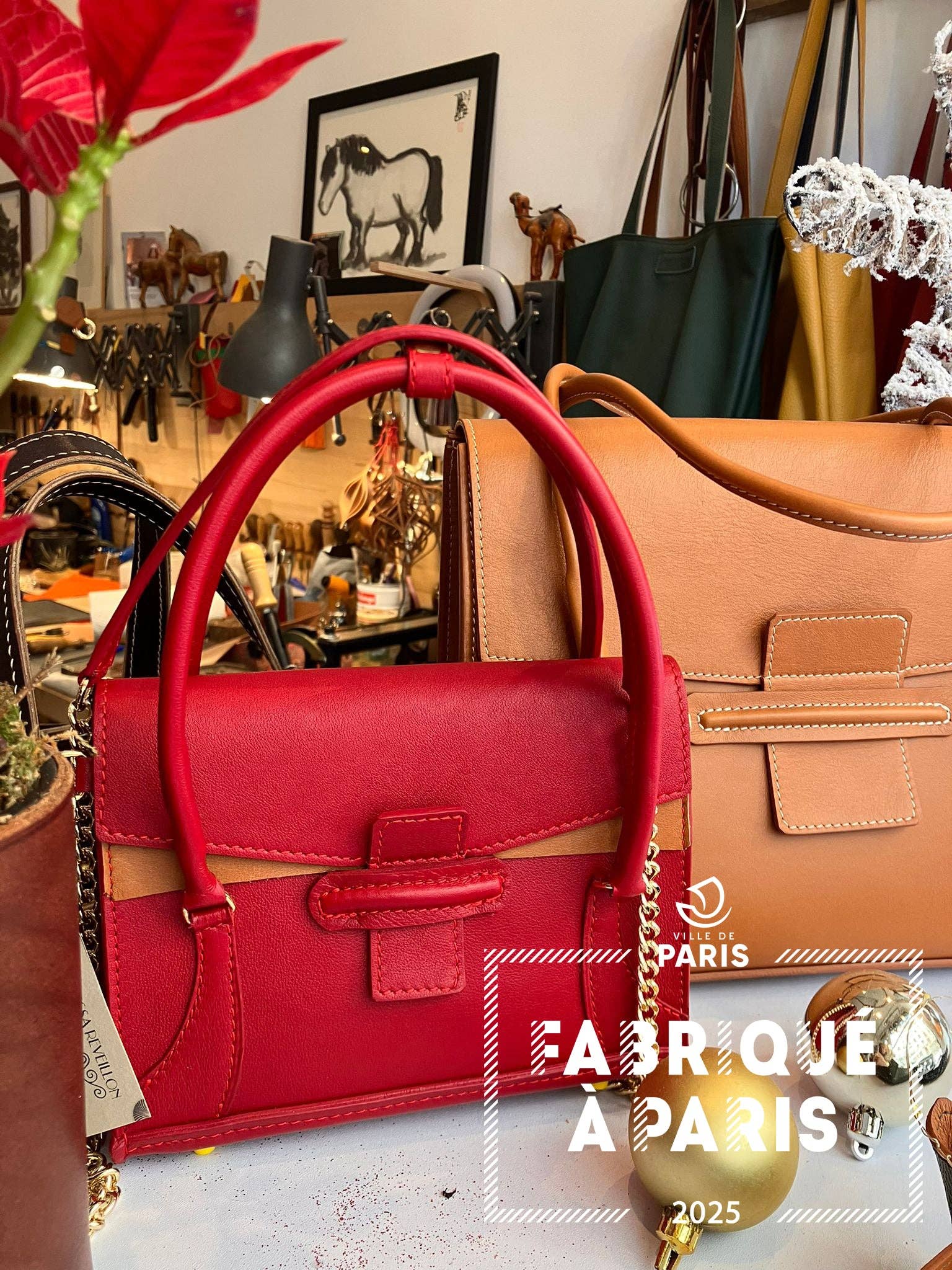 Vanessa Réveillon - Wholesale Top Handle Bag - Women's - "Jeannette" bag size XS