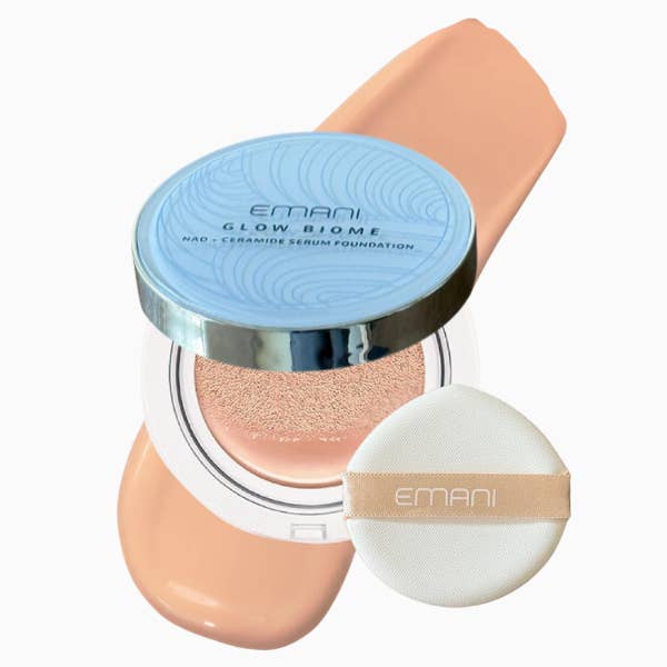 EMANI VEGAN COSMETICS - Wholesale Foundation - NAD+ Glow Biome Foundation8
