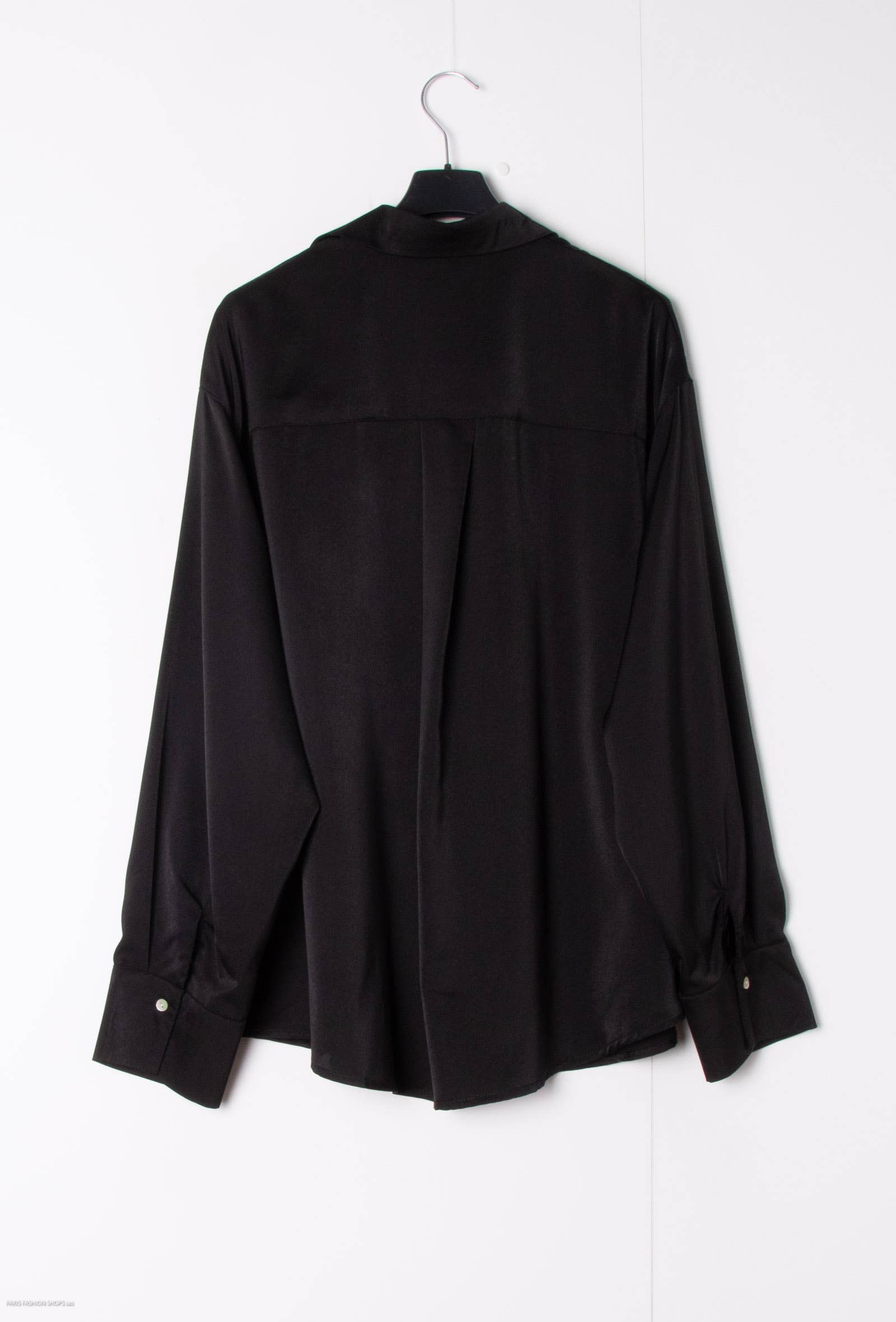 Afinity - Wholesale Button Down Shirt - Women's - Plus size satin shirt – Ref. A918-19