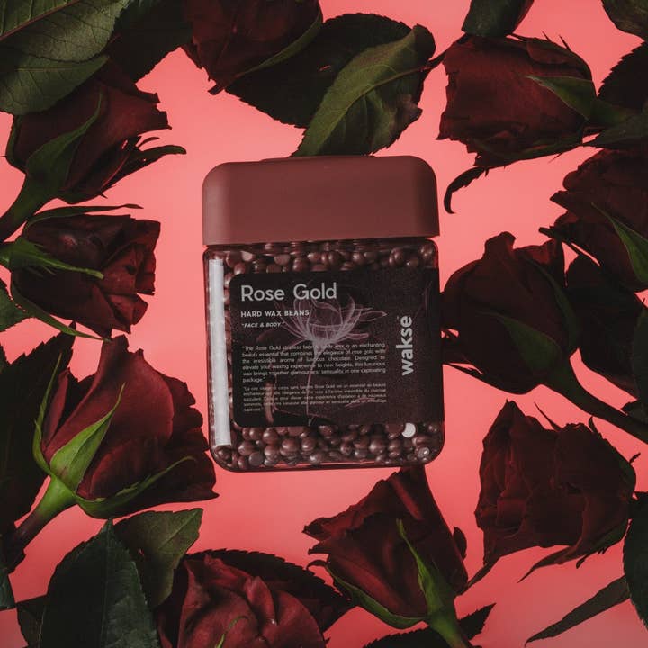 wakse - Wholesale Body Hair Removal Product - wakse Hard Wax Beans - Rose gold - Large2
