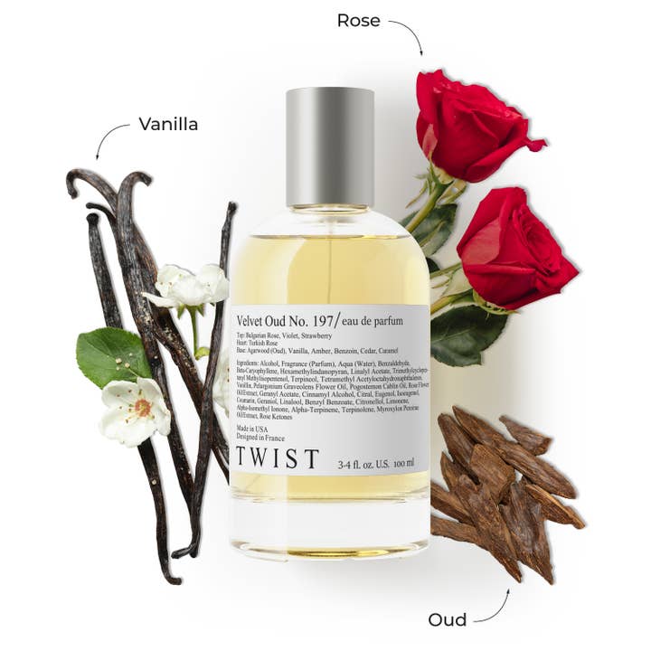 Twist Velvet Oud No. 197 Inspireret af MFK Oud Satin Mood for engroshandel hos House of Twist