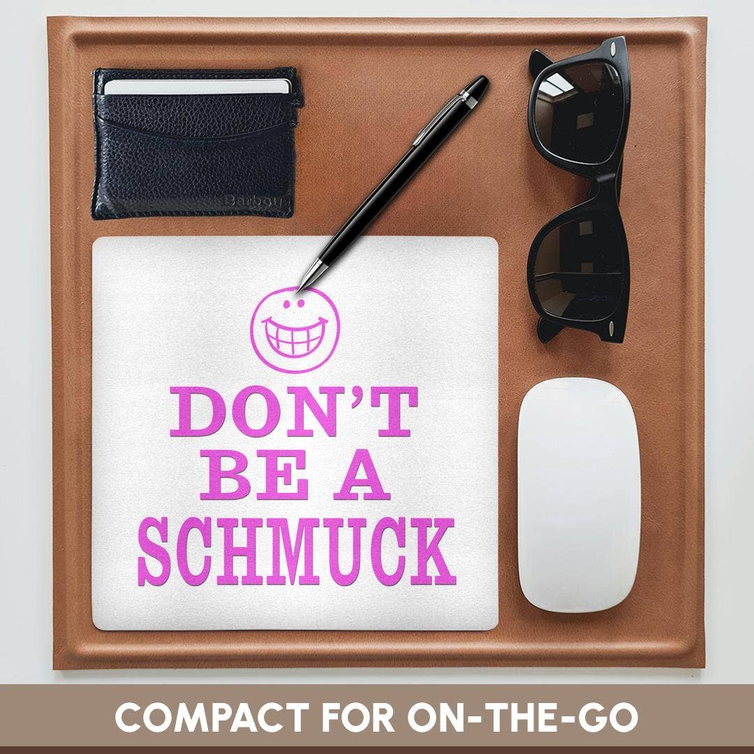 3dRose – Großhandel Mauspad – 3dRose, Bild mit den Worten Sei kein Trottel, Mauspad3