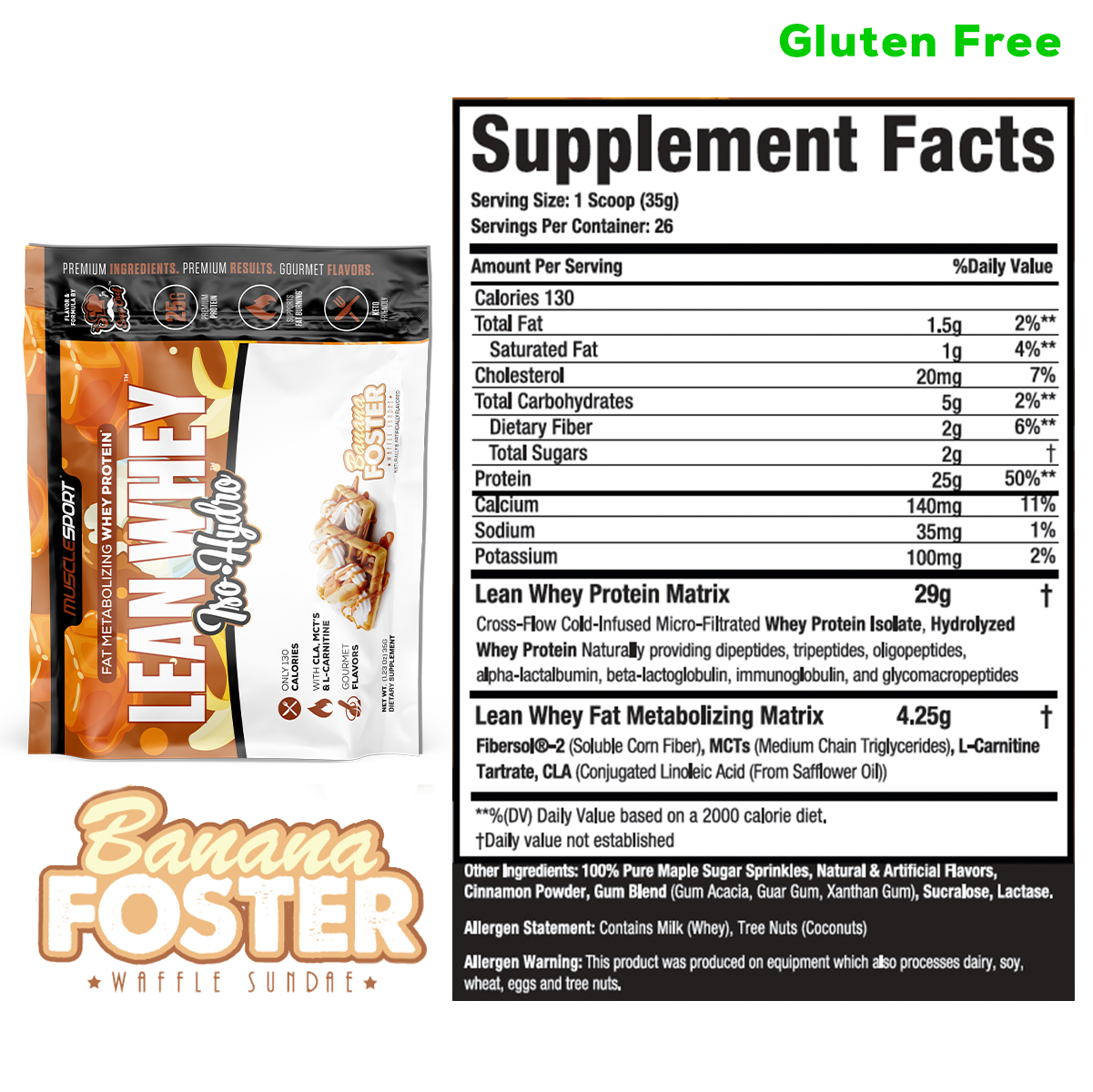 MuscleSport - Wholesale Protein/superfood powder - Lean Whey® Single Serve Packets13