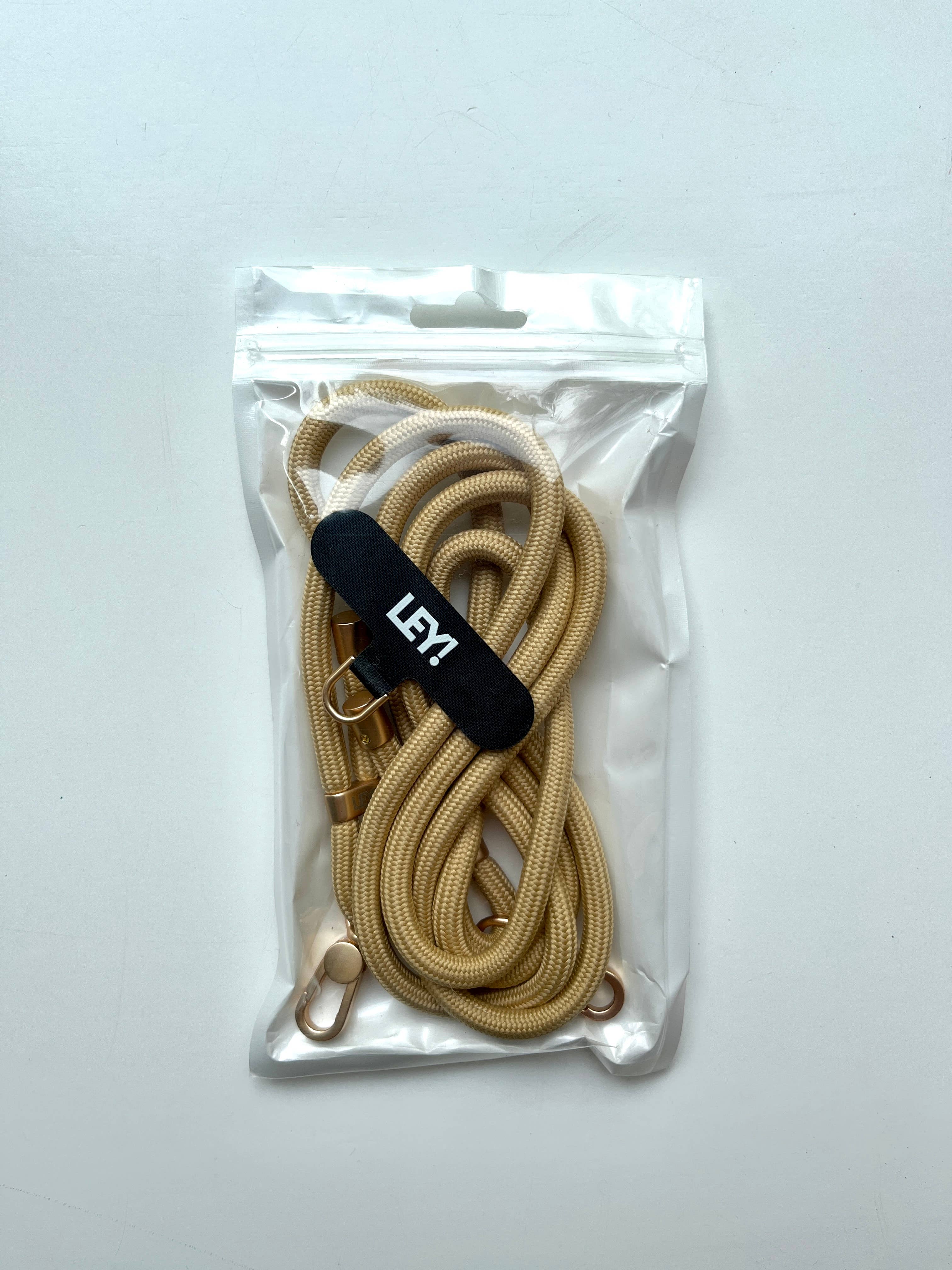 LEY! - Vendita all'ingrosso Cordino - Unisex - Tracolla - beige2