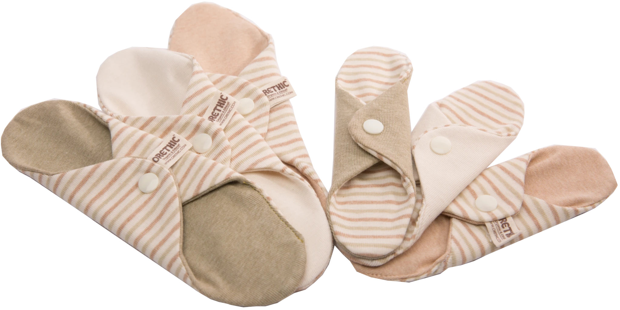 Orethic – wholesale Mensunderkläder - Dam – Ekologiska trosfodral kort 7” Tierra - 3-Pack4