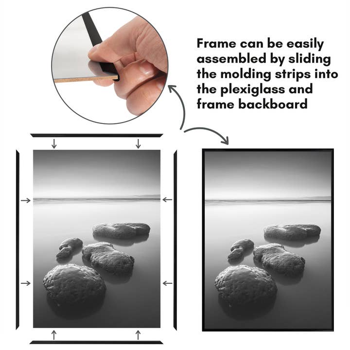 Americanflat - Wholesale Picture Frame - 3 Pack Lightweight Poster Frames43