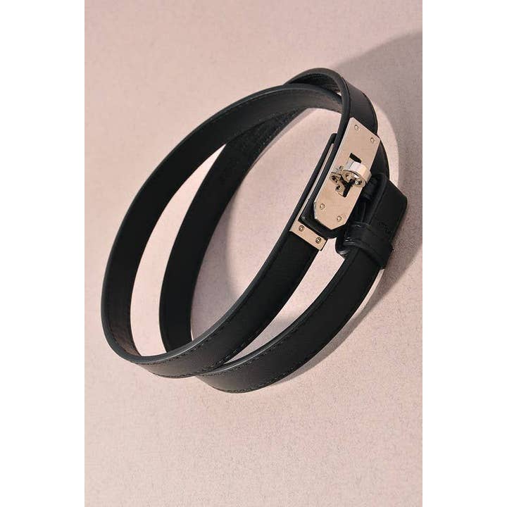 anbfashion - Wholesale Belt - Women's - TURLOCK ACCENT ADJUSTABLE SKINNY BELT IW18001