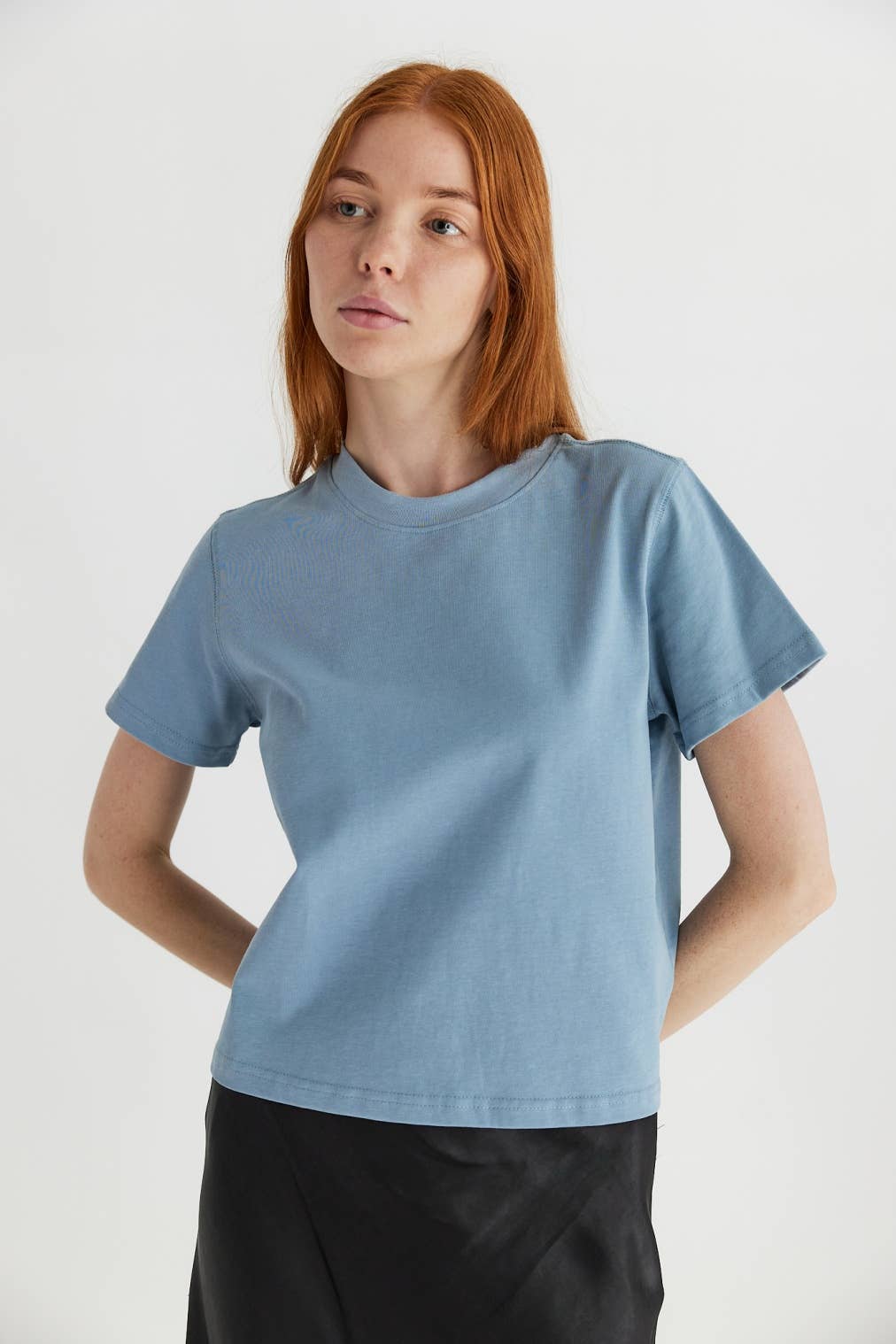 MOD REF - Wholesale T-Shirt - Women's - The Lanie Top | Women's Heavyweight Cotton T-Shirt43