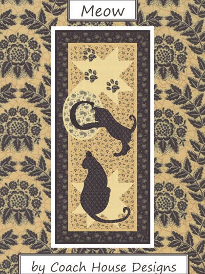 Meow Quilt Mönster för wholesale av Coach House Designs