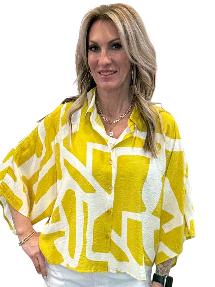 162299-C - Cition - Knappfram CLR Dolmanärmsblus A3861 för wholesale av K & C Clothing, Inc.