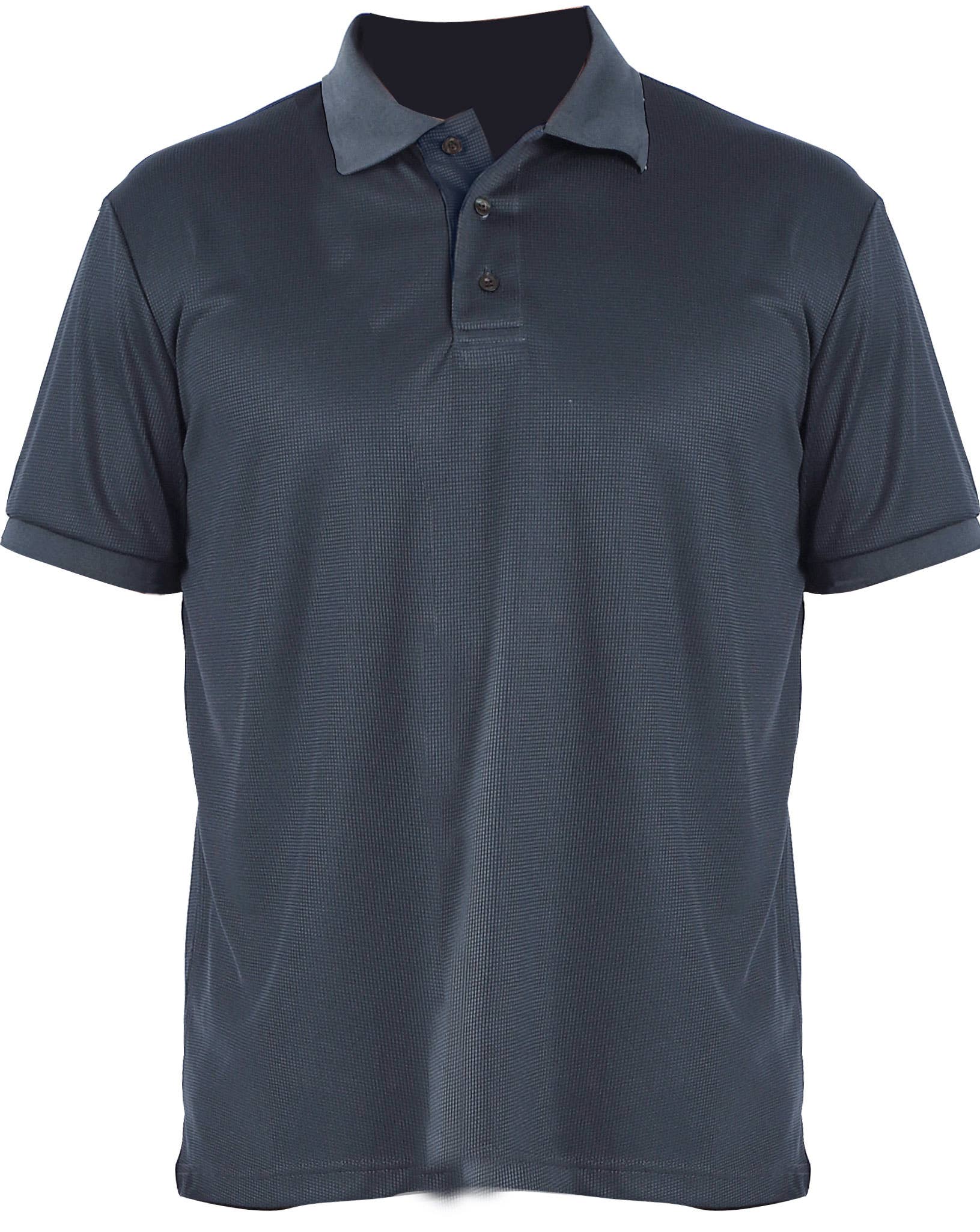 LeeHanTon - Wholesale Polo - Men's - LeeHanTon Men's Short Sleeve Waffit Series Polo Shirt3