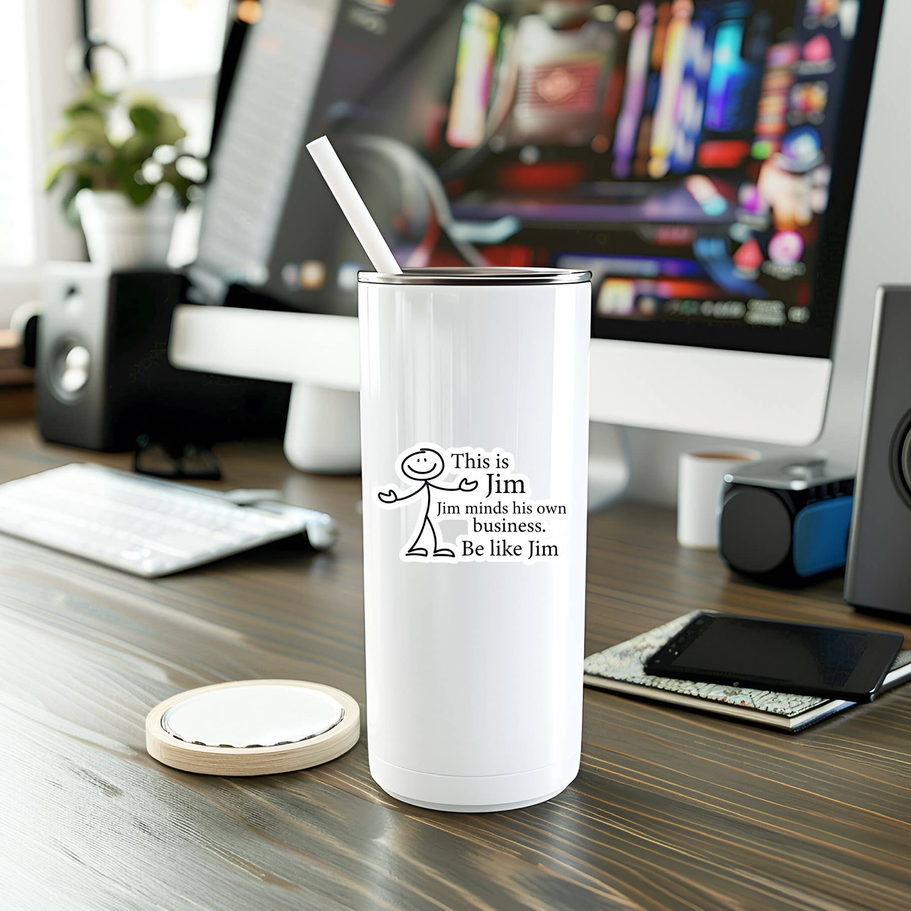 Mystical Monkey Toes - Vente Autocollant - Autocollant Amusant c'est Jim2