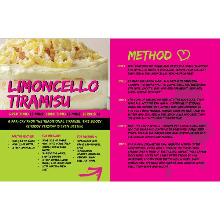 Boxer Gifts - Wholesale Baking and dessert - Let Them Eat Cake Recipe Gift Book: 50 Boozy Cakes5