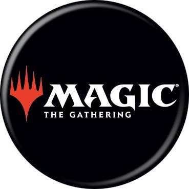 Magic the Gathering Logo Buttons 1.25" Round for wholesale by Ata-Boy