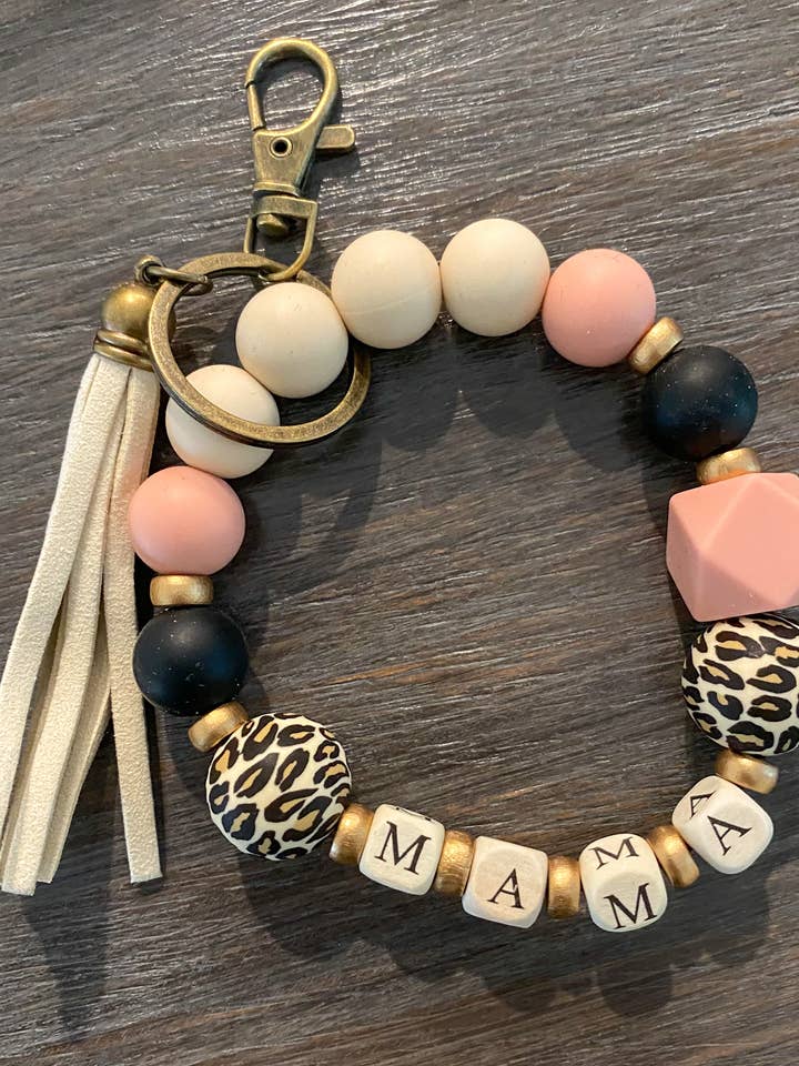 Mama Wristlet Keychain for wholesale by JILLIAN INK LLC