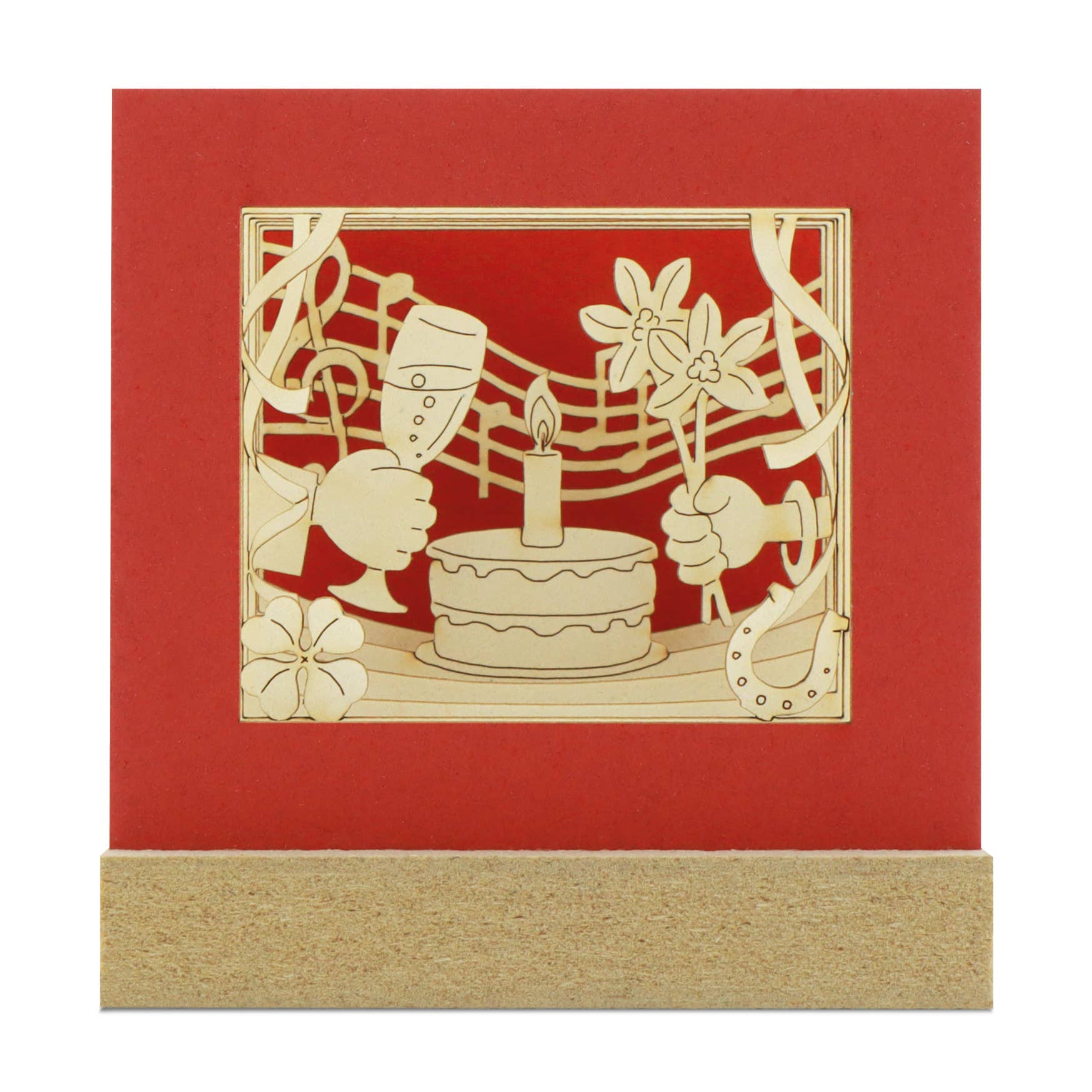 SILHOUBOX - Vente Boîtes décoratives - Motif 3D de félicitations Silhoubox M… pour anniversaire, remise de diplôme et autres occasions3