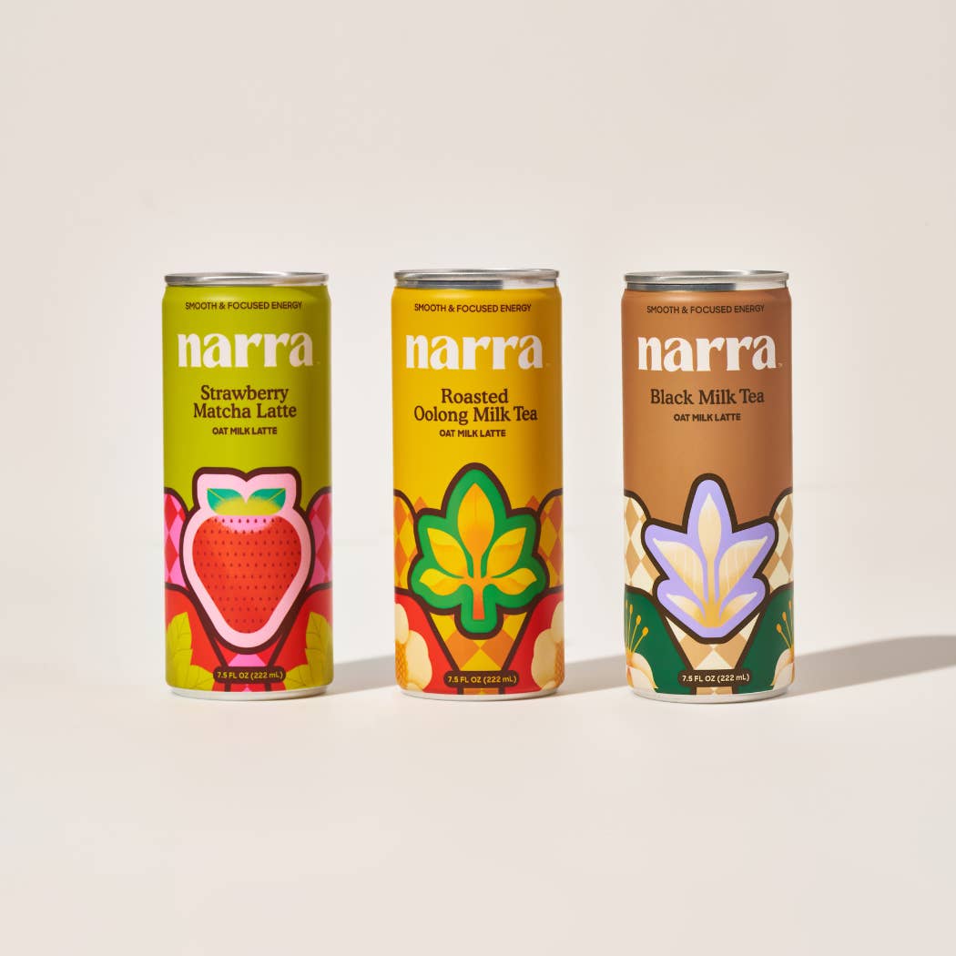 Narra - Wholesale Iced Coffee/Cold Brew - Variety Pack - Oat Milk Latte | 12pk
