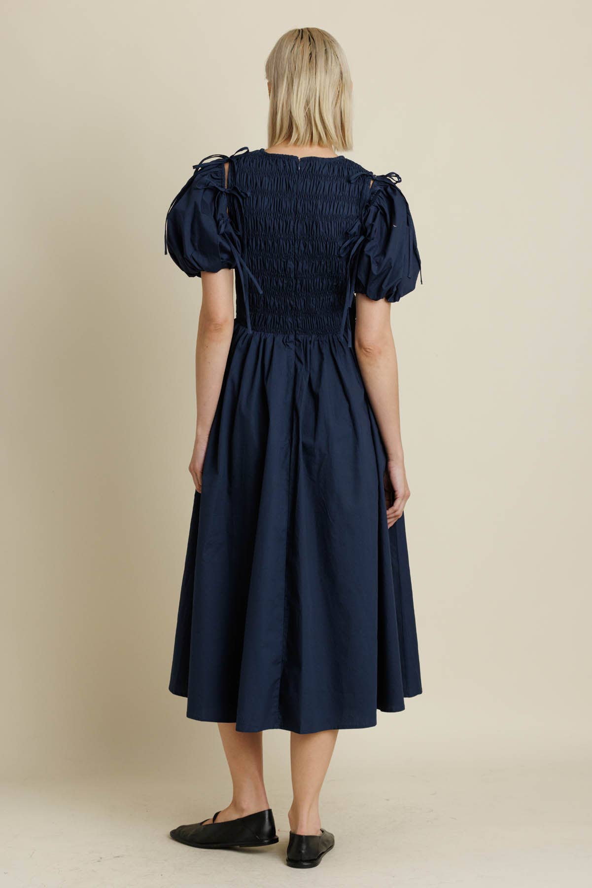 Aureum - Wholesale Dress - Women's - AD2157 - DETACHABLE SLV MIDI DRESS8