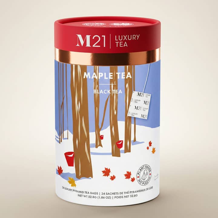 Chá Preto de Luxo Maple | Canadiano por atacado de Tega Organic Tea