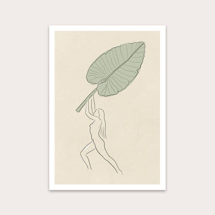 Megan Heloise – Engroshandel Kunsttryk – Nøgen Strand Babe Kunst Print