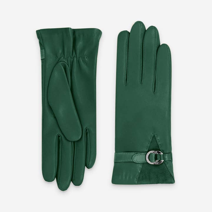 Glove Story - Wholesale Gloves - Women's - Lambskin Leather Gloves–Cashmere,Wool & Nylon Lining–21639CA