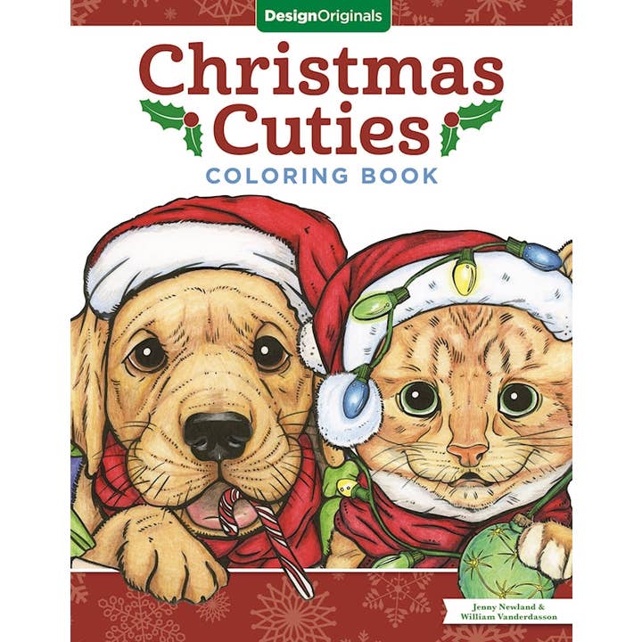 Fox Chapel Publishing - Wholesale Coloring & Activity Book - Adult - Christmas Cuties Coloring Book