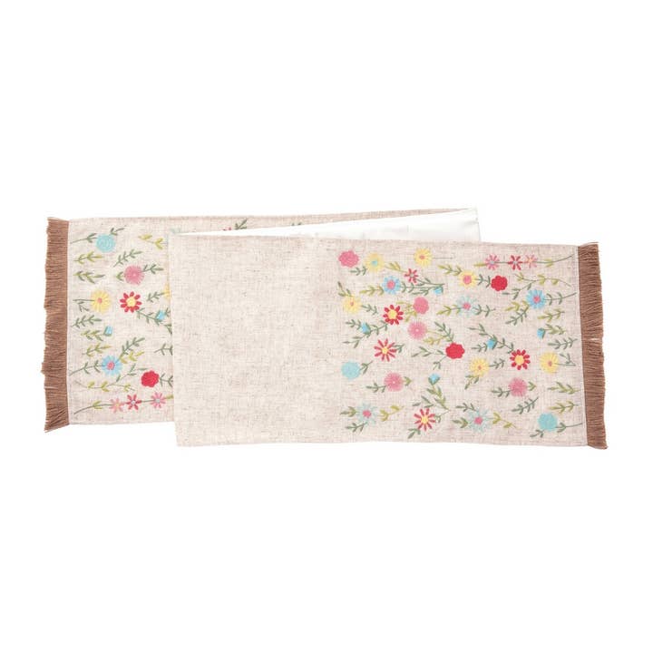 SALE Wildflower Floral Table Runner for wholesale by C&F Home