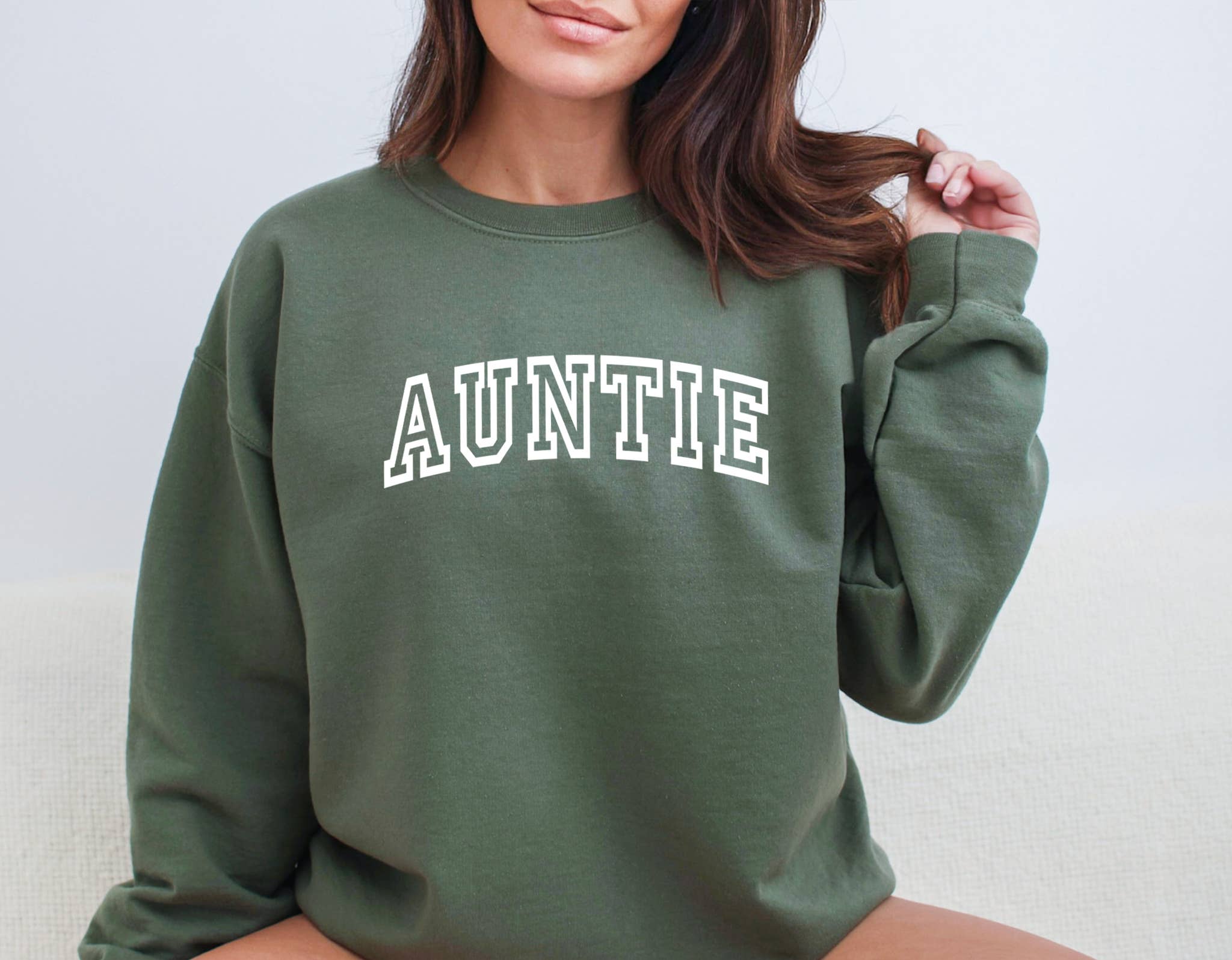 Custom T Story – Camisola gráfica - Mulher por atacado – Camisola Tia, Presente Nova Tia, Presente de Anúncio da Tia1