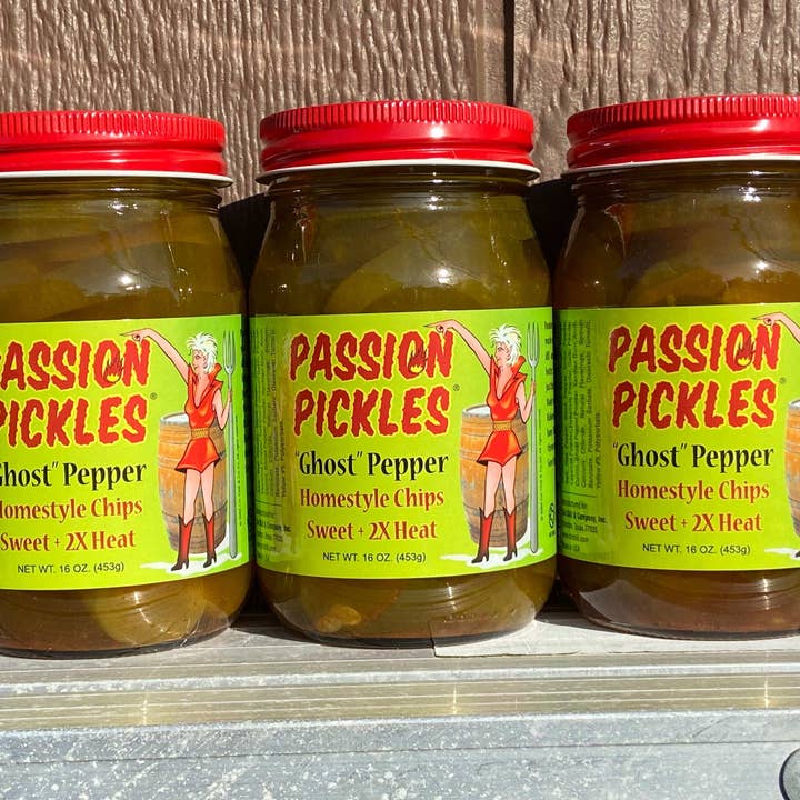 Naomi's Happy Place Shop - Wholesale Pickled vegetables - PASSION PICKLES® "GHOST" PEPPER2