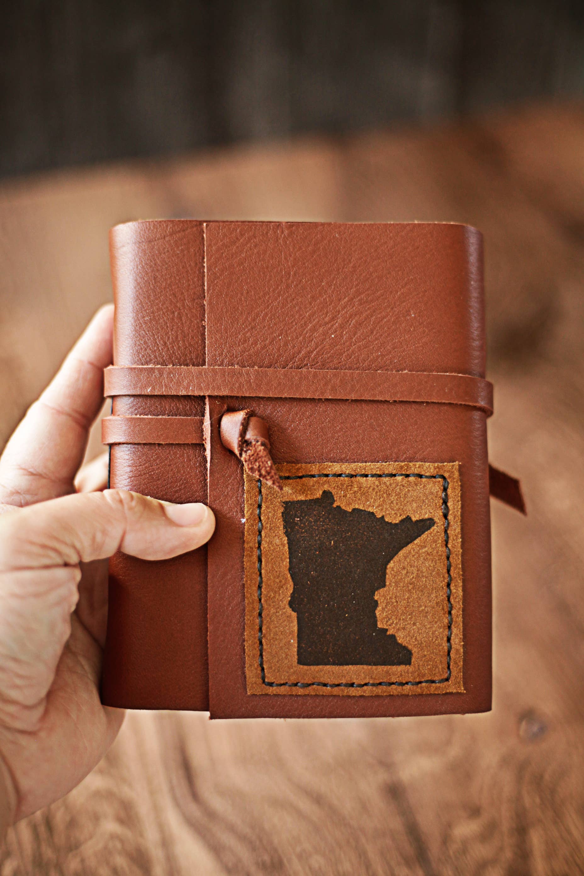 Wayfaring Goods - Vente Journal intime - Journal en cuir personnalisé State ou Landmark3