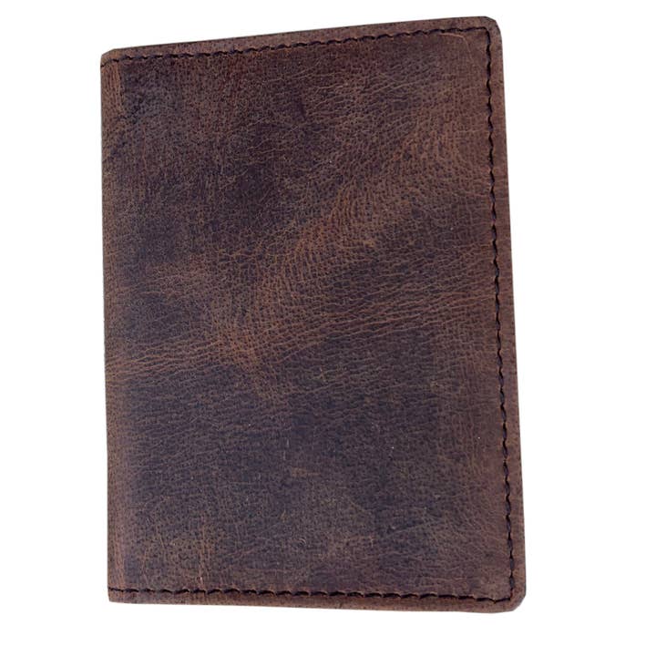 Roma Leathers, Inc. - Wholesale Card Holder - Unisex - 704 RF * cowhide/buffalo leather card holder