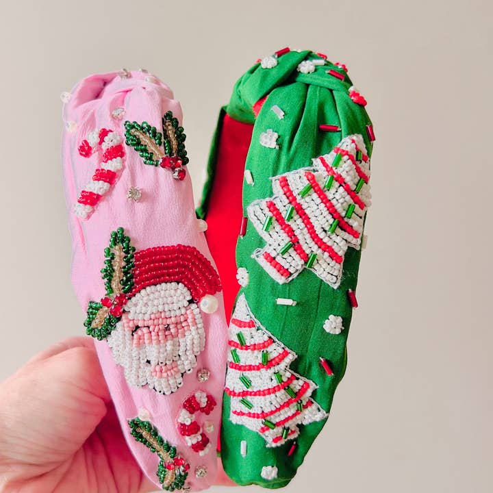 Thomas and Lee Company - Vendita all'ingrosso Fascia per capelli - Donna - Cerchietti di Natale - 12 Stili Disponibili - Pronta Consegna9