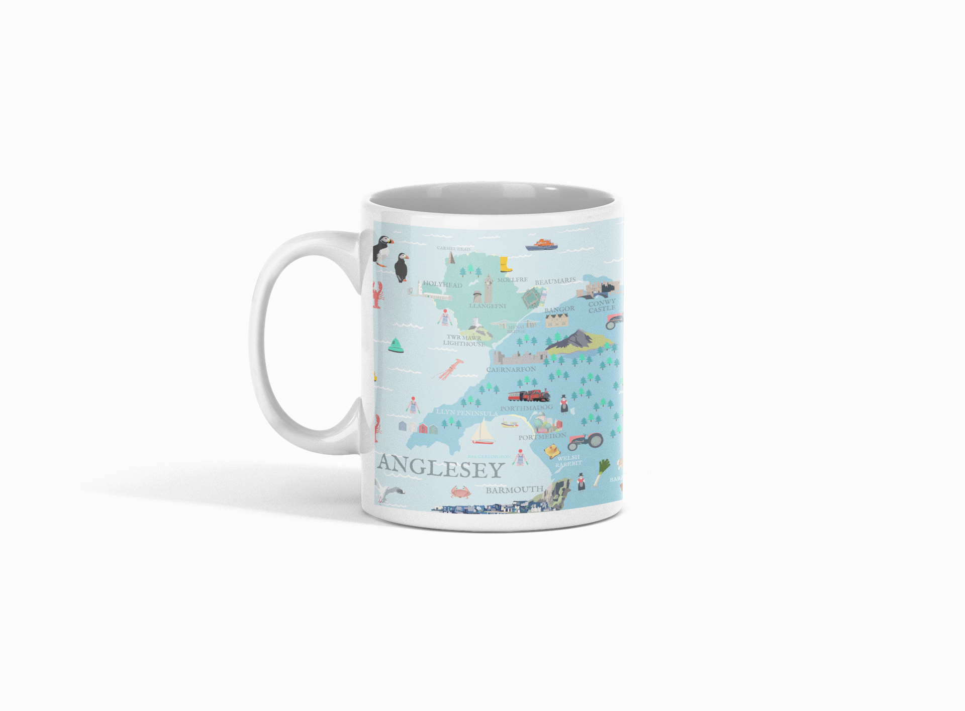 Betty Boyns Designs – wholesale Coffee mug – ILLUSTRATED MAP MUGS62