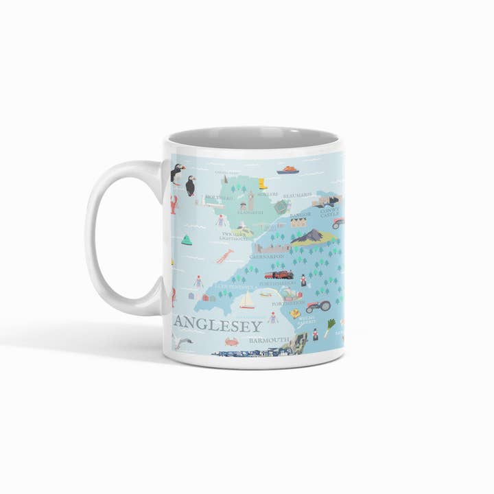 Betty Boyns Designs – wholesale Coffee mug – ILLUSTRATED MAP MUGS62