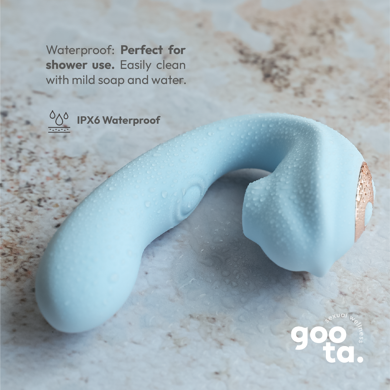 Goota – Brinquedo sexual por atacado – Lambedor de Clitóris Ponto G, vibrador Dildo 3 em 1 goota7